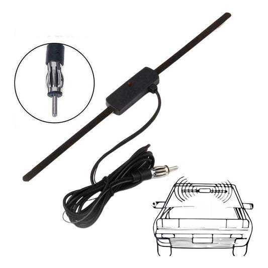 Antena Electrónica Interior Radio Am/fm Parabrisa Auto 28cm
