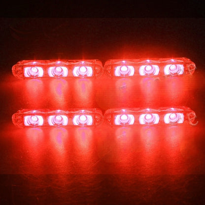 Set Baliza De Parachoque 24led Estrobo Multifunción+ Control