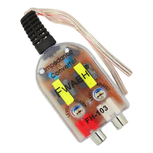 Conversor Impedancia Rca Para Radio Auto Amplificador Alta