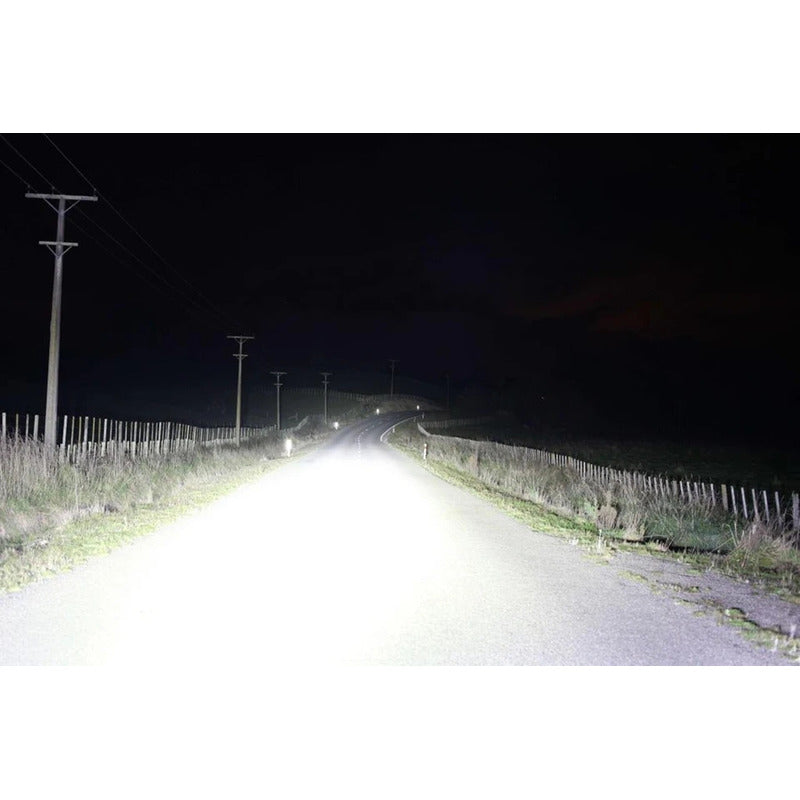 Barra Neblinero Led Bicolor Blanco-ambar Destellante 120w