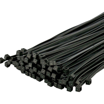 Set 100 Amarras Plásticas 4.8x200mm Precinto Nylon Multiuso