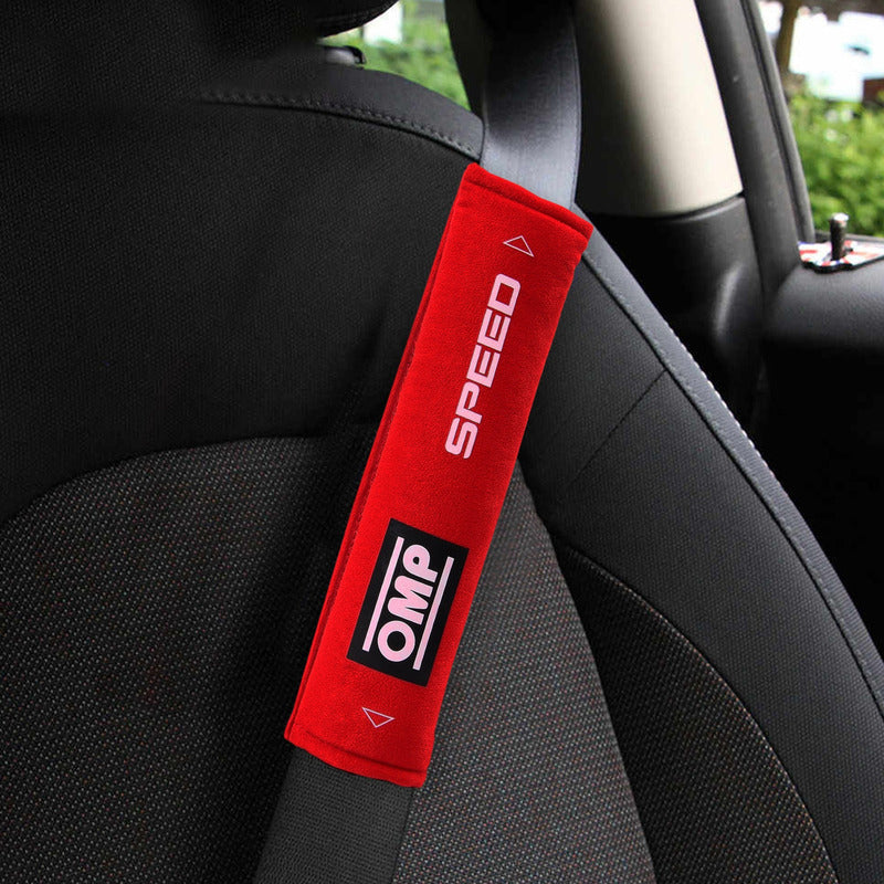X2 Almohadilla Omp Cubre Cinturón De Seguridad Auto Tunning