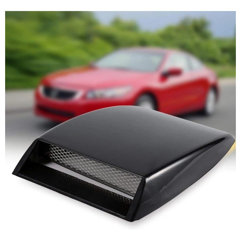 Toma De Aire Para Capot Adhesiva Auto Tuning Universal /ryc Negro 2800066