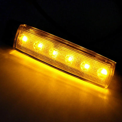X10 Luz Led De Trocha Lateral Posición Bivoltaje 12-24v 6led