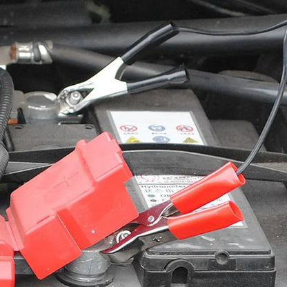 Adaptador Pinza De Batería Con Cable 1.5mt A Encendedor 12v