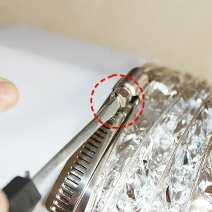 X60 Abrazadera Metálica Ajustable Manguera 7medidas 8-38mm