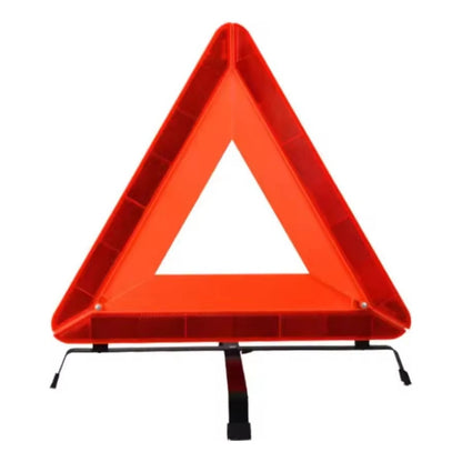 Triangulo De Emergencia Reflectante Plegable Base Metálica