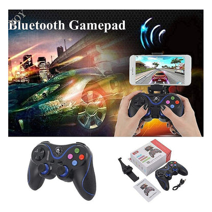 Gamepad Bluetooth Compatible Android Pc Tv Joystick Azul