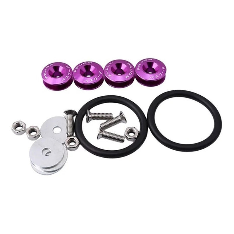 X4 Soporte Parachoque Racing Sujeta Aluminio Tuning / R&c