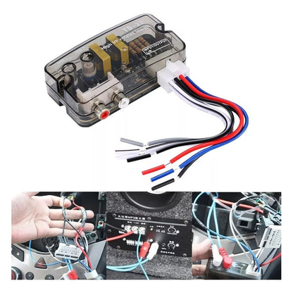 Conversor Impedancia Rca Radio Auto Amplificador Td22 Subwoo