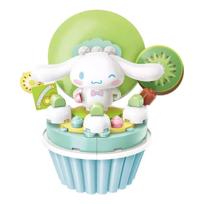 Set Bloques De Construcción Keeppley Hello Kitty Y Amigos 98 Cinnamoroll Kiwi Cupcake 5252