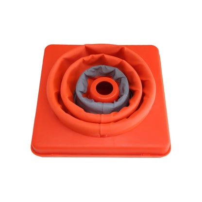 X2 Cono De Emergencia Reflectante Retractil Cono 40cm 1cinta