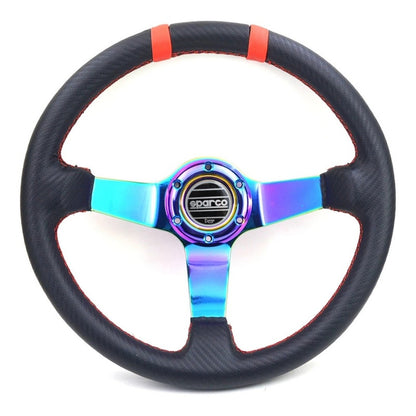 Volante Tuning Deportivo Racing Sp Auto Universal Tornasol