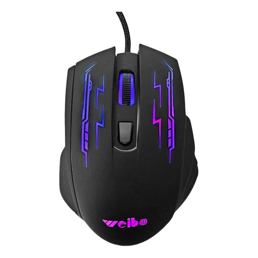 Mouse Gamer Pro 8 X8 Optico Usb 3200 Dpi Retroiluminado Rgb