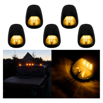 X5 Luz Led De Techo Ahumada Camioneta Suv + Interruptor 12v