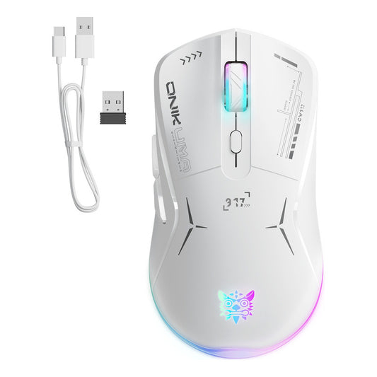 Mouse Gamer Inalambrico Onikuma 7 Botones 4800dpi Rgb Recarg