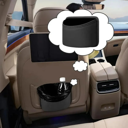 Cesta Organizador Multifunción Para Puerta Y Asiento Auto Lisa Negro