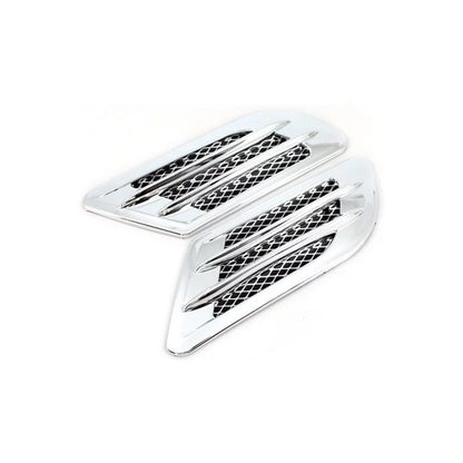 X2 Toma De Aire Lateral Y Capot Adhesiva Auto Tunning/ryc