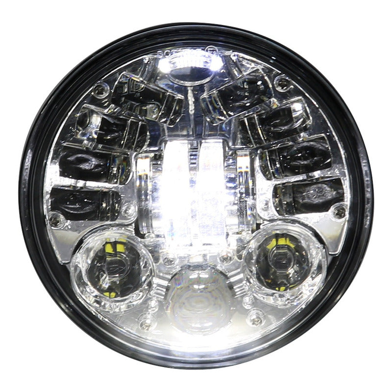 Foco Led Delantero De Moto Con Luz De Viraje 5.75 Pulgada H4