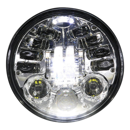 Foco Led Delantero De Moto Con Luz De Viraje 5.75 Pulgada H4