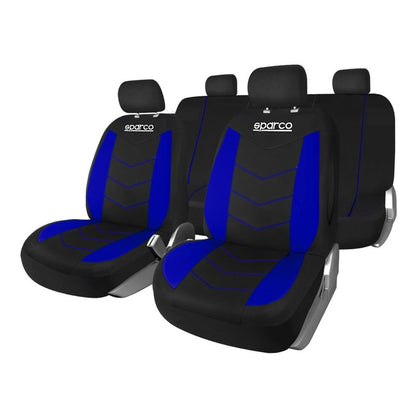 Fundas Cubreasiento Sparco Universal Negro Poliester / R&c