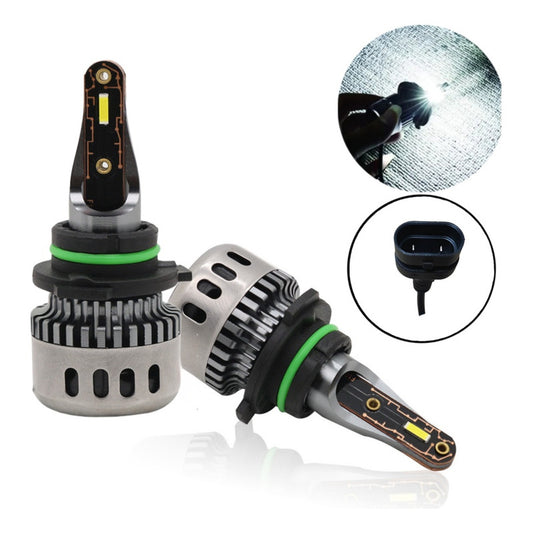 X2 Ampolleta Mini Turbo Led T10 Potente 12000lm 9006/hb4