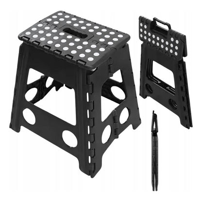 Taburete Plegable Banquito Pórtatil Piso Escala 45cm /r&c
