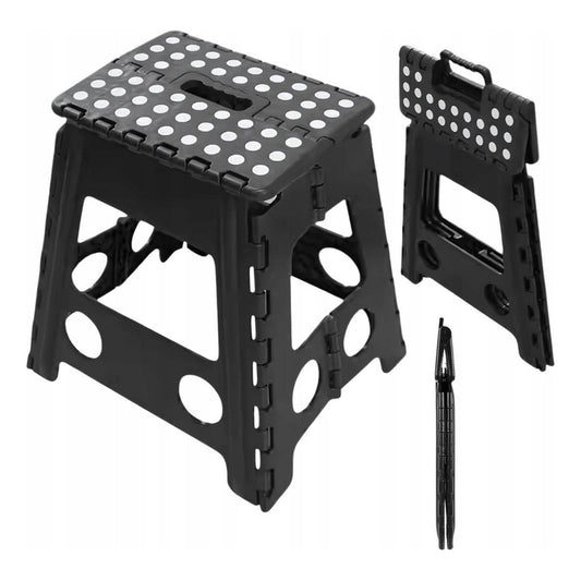 Taburete Plegable Banquito Pórtatil Piso Escala 45cm /r&c