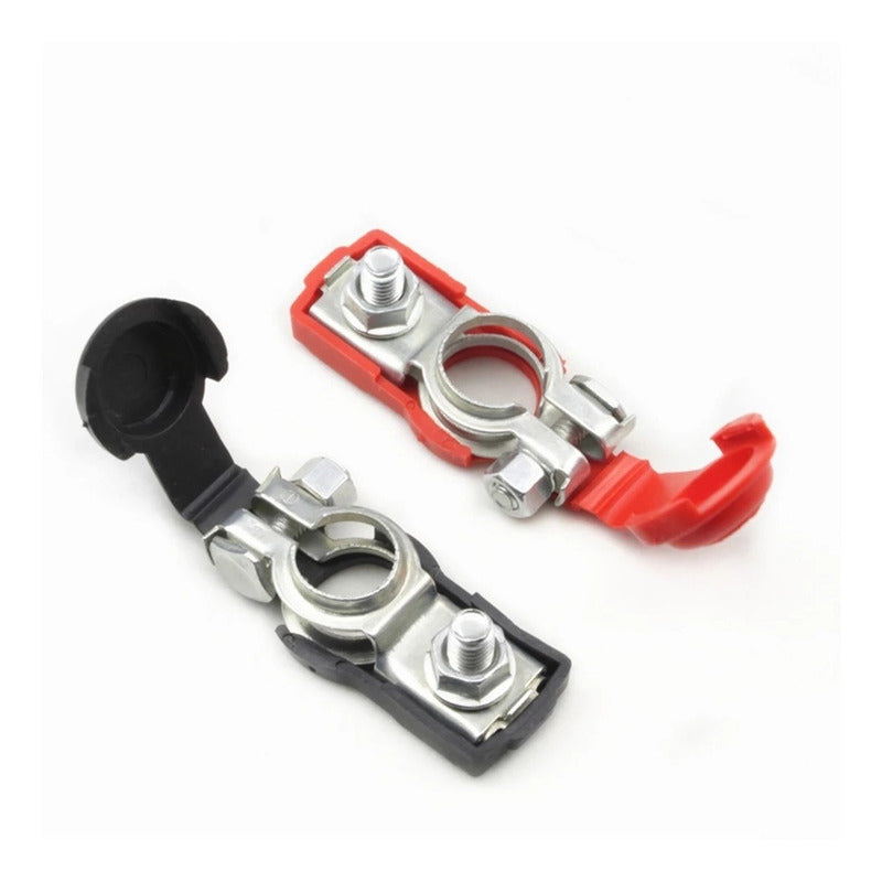 X2 Terminal De Batería Con Tapa Positivo/negativo Bornes Ryc