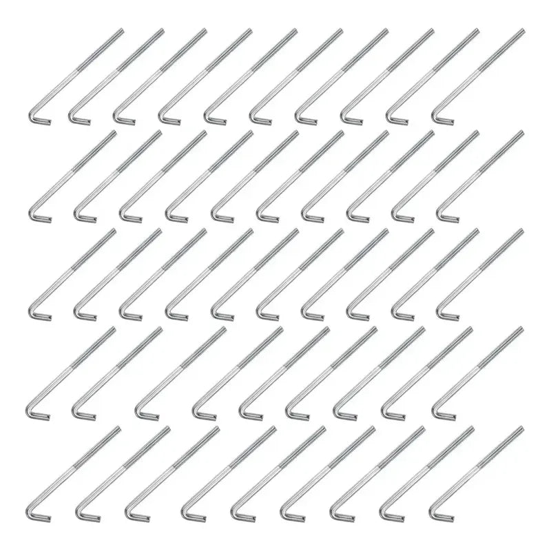 X50 Perno Gancho Tipo Jota 7,5 Mm X 27cm