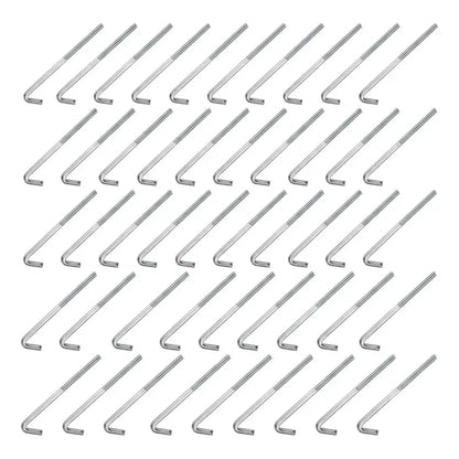 X50 Perno Gancho Tipo Jota 7,5 Mm X 27cm