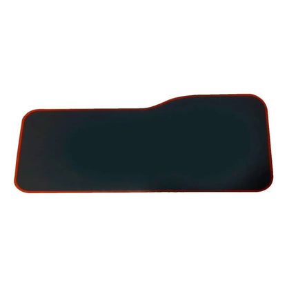 Mouse Pad Gamer Xl Antideslizante Negro Borde Cosido 75x35cm