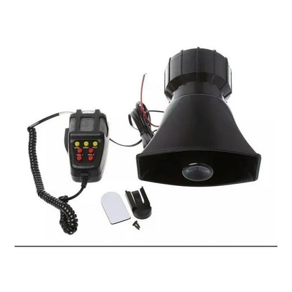 Megafono Sirena 12v 100wts 7 Tonos Carabinero R&c