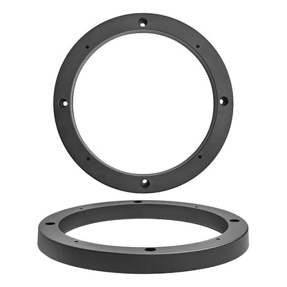 X2 Espaciador D Parlantes Adaptador 6.5 Pulgadas Auto Puerta Negro 25202