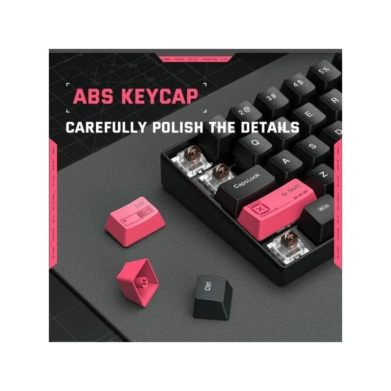 Teclado Mecanico Onikuma G55 Rgb Gaming Negro Inglés Us