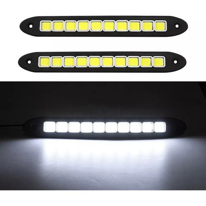 X2 Tira Led Cob Alto Brillo Neblineros Adhesivo Diseño 11855