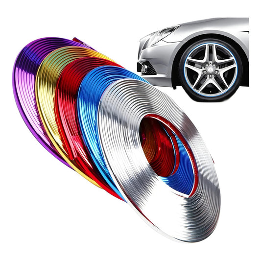 Moldura Para Llantas Decorativa Y Protectora Auto Tuning Ryc