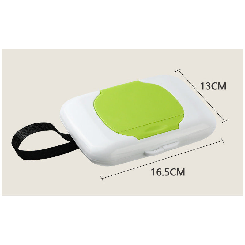 Diapensador Toalla Húmeda Portatil Bebé Niñ@ Porta Toallitas