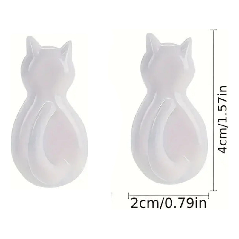 X6 Gancho Colgador Adhesivo De Gatitos Perchero Baño Cocina