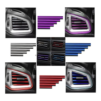 Moldura Decorativa Rejilla Ventilación Tuning Auto Universal
