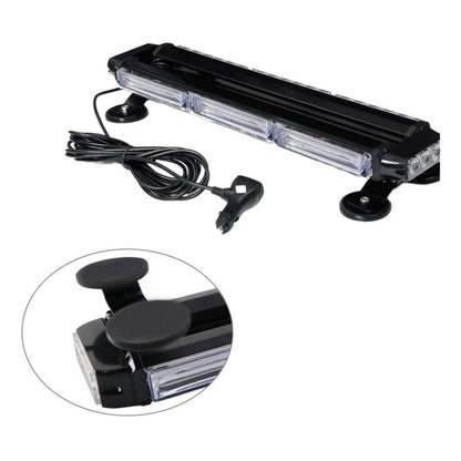 Baliza Led De Techo Destellante Azul-rojo Estrobo Auto 12v