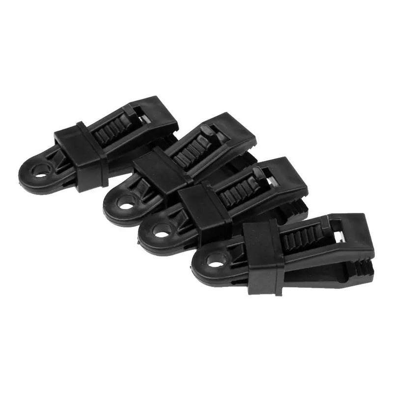 X4 Gancho Para Lona Toldo Malla Carpa Camping Mediasombra