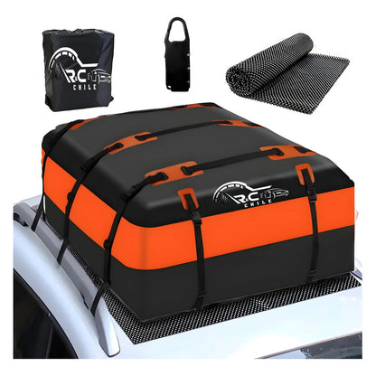 Bolso Porta Equipaje 425lts + Afombrilla Impermeable Candado