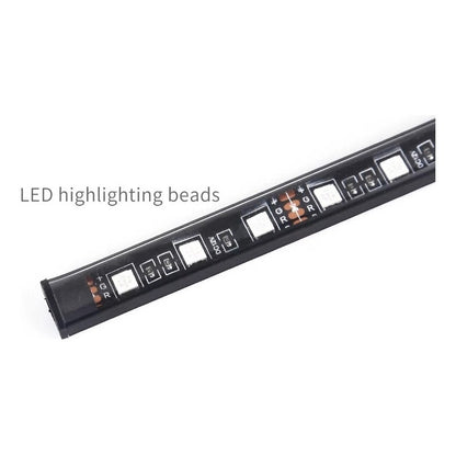 Tirax4 Led Luz Piso Interior Auto +control Ritmica/r&c
