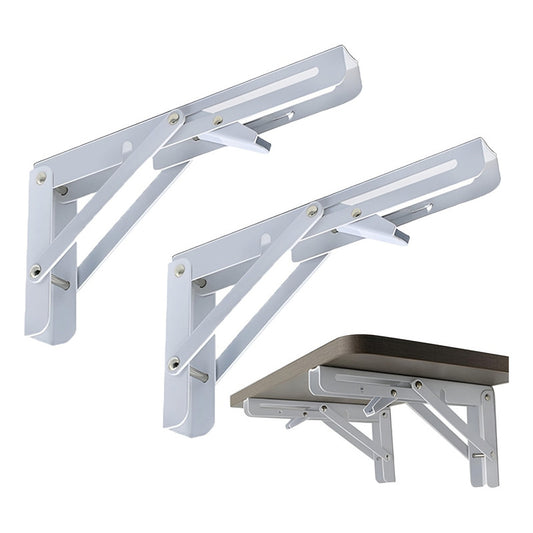 Set2 Escuadras Abatibles Metálicas Repisa 300x155mm Soporte