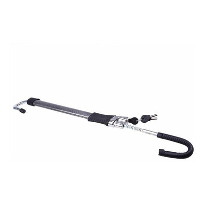 Traba Volante Y Pedal Antirrobo + Llave Cq-legend 6084 Metal