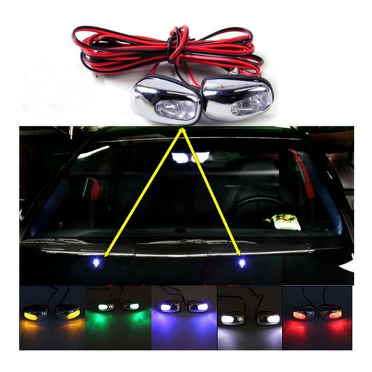 X2 Sapitos Limpiaparabrisa Con Luz Rgb Auto Tuning Universal