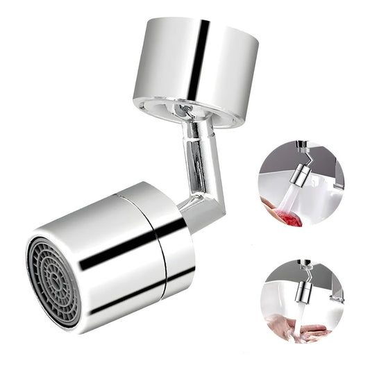 Grifo Giratorio 720° Con Filtro Baño Cocina Antioxido Univer