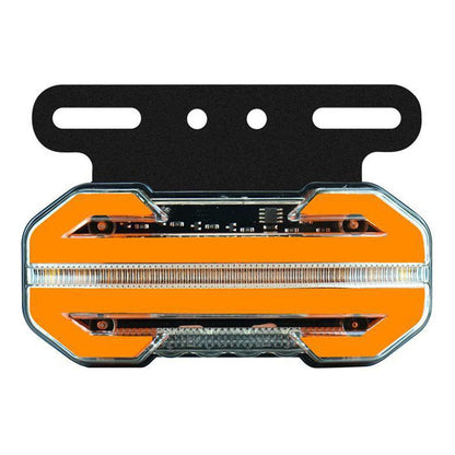 X4 Luz Led De Trocha Bicolor Cn Secuencial 12v/24v Flecha