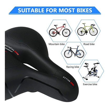 Sillin Asiento D Bicicleta Antiprostático Acolchado Meryfoam